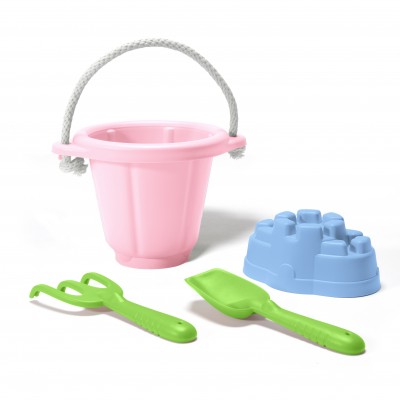 Green Toys - Sand Play Set Pink