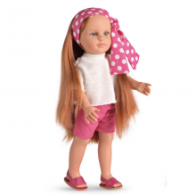 Κούκλα Nina Red Hair 38εκ.