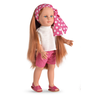 Κούκλα Nina Red Hair 38εκ.