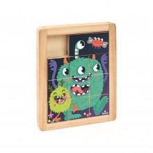 Slider Puzzle Monsters
