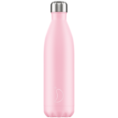 Θερμός Chilly's Pastel Pink Matte 750ml