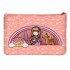 Gorjuss Flat Pencil Case With Pocket - Be Kind To All Creatures