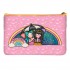 Gorjuss Flat Pencil Case With Pocket - Be Kind To Each Other