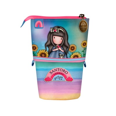 Gorjuss Desk Pot Pencil Case - Be Kind To Yourself