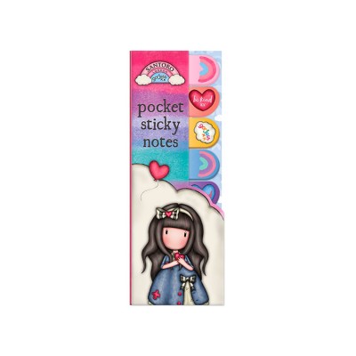 Gorjuss Pocket Sticky Notes - Be Kind To Yourself