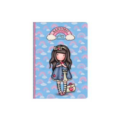 Gorjuss Mini Notebook With Stickers - Be Kind To Yourself