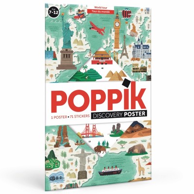 Poppik Discovery Stickers World Tour