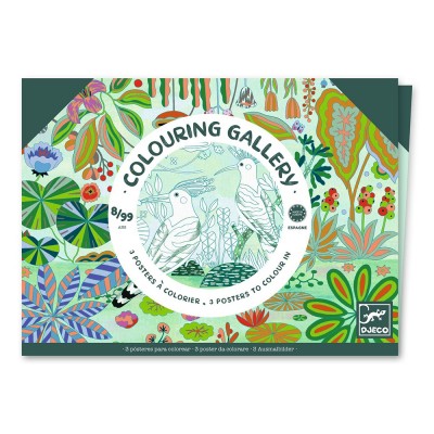 Colouring Gallery 3 Poster Ζούγκλα