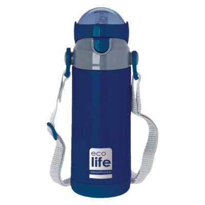 Θερμός EcoLife Kids Navy Blue 400ml