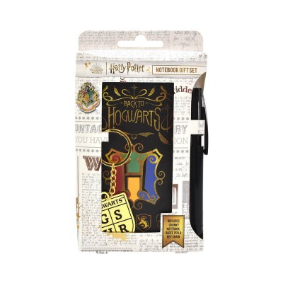 Harry Potter Notebook Gift Set – Colourful Crest