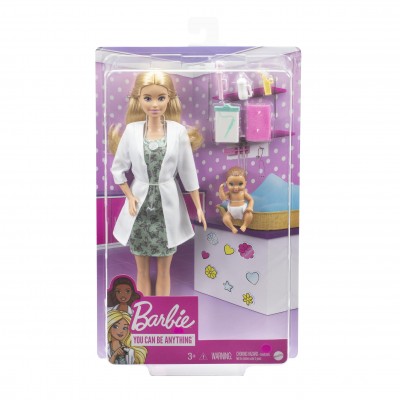 Barbie Παιδίατρος Με Μωρό