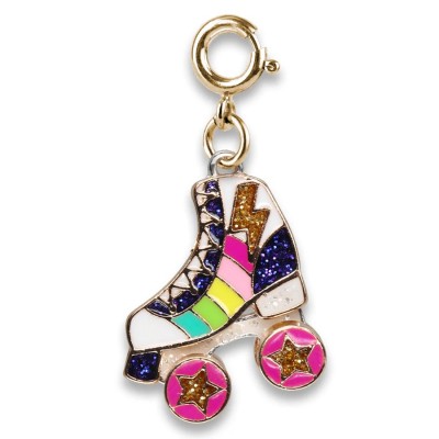 Charm It! Gold Rollerskate Charm