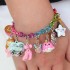 Charm It! Chain Bracelet Rainbow