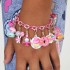 Charm It! Chain Bracelet Pink