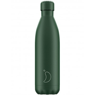 Θερμός Chilly's All Matte Green 750ml