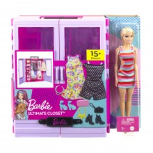 Barbie Ντουλάπα Με Κούκλα
