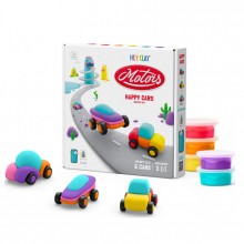 Πηλός Hey Clay Cars Set Happy