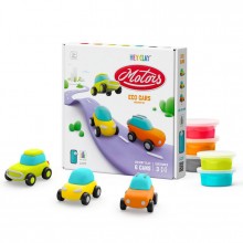 Πηλός Hey Clay Cars Set Eco