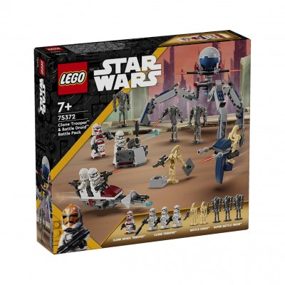 Clone Trooper™ & Battle Droid™ Battle Pack 75372