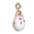 Charm It! Gold Unicorn Donut Charm