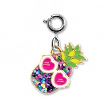 Charm It! Glitter Pineapple Charm