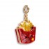 Charm It! Gold Glitter French Fries Charm