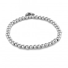 Charm It! Stretch Bracelet Silver