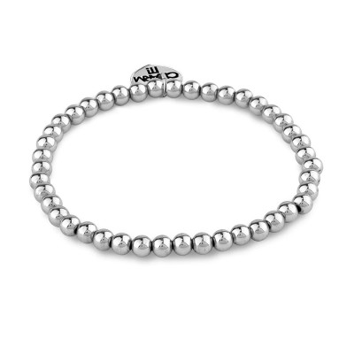 Charm It! Stretch Bracelet Silver