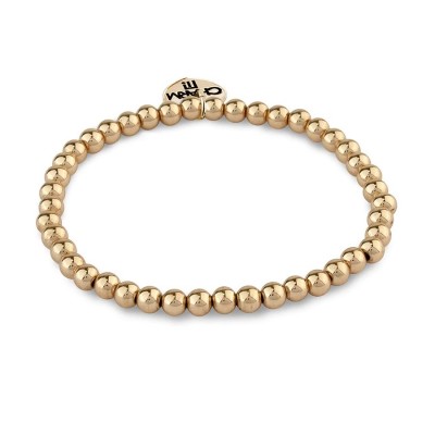 Charm It! Stretch Bracelet Gold