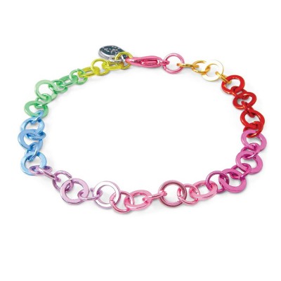 Charm It! Chain Bracelet Rainbow Slim