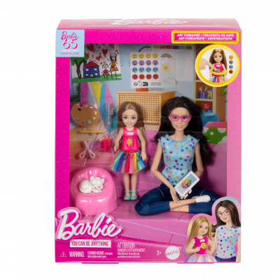 Barbie Δασκάλα Καλλιτεχνικών Με Μαθήτρια & Αξεσουάρ
