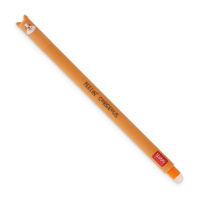 Erasable Gel Pen Corgi - Black Ink