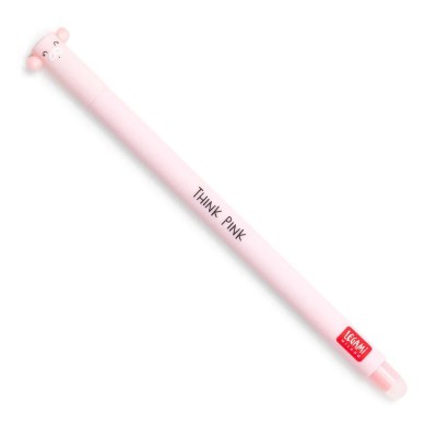 Erasable Gel Pen Pig - Pink Ink