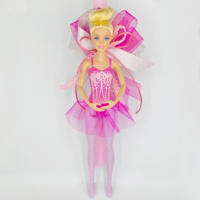Λαμπάδα Barbie Μπαλαρίνα