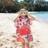 Παιδικό Πόντσο 6-10 Quickdry - Turtley Tropical