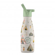 Cool Bottles Kids Ανοξείδωτο Θερμός Indian Tribe 260ml