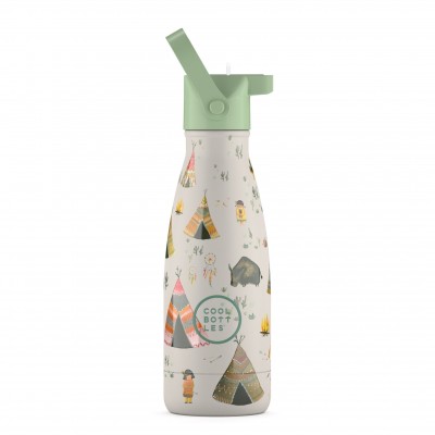 Cool Bottles Kids Ανοξείδωτο Θερμός Indian Tribe 260ml