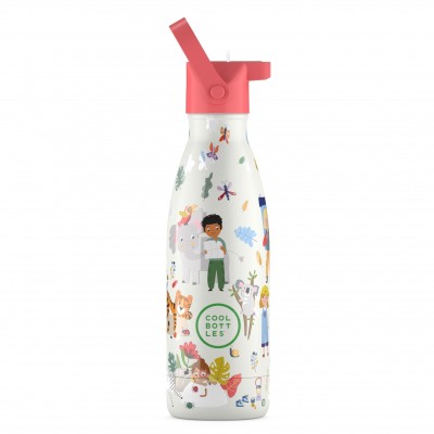 Cool Bottles Kids Ανοξείδωτο Θερμός Curious Explorers 350ml