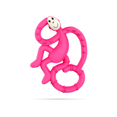 Μασητικό Mini Monkey Pink