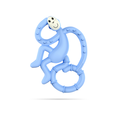 Μασητικό Mini Monkey Light Blue