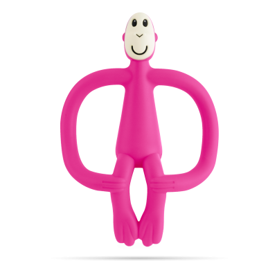 Μασητικό Monkey Toy Pink