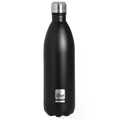 Θερμός EcoLife Black Matte 1lt