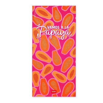 Legami Beach Towel Papaya 85x180