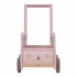 Ξύλινο Συρόμενο Καρότσι Vintage Wagon Pink