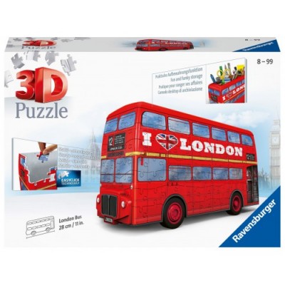 Παζλ 3D London Bus 216κομ.