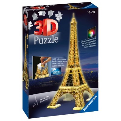 Παζλ 3D La Tour Eiffel Night Edition 216κομ.