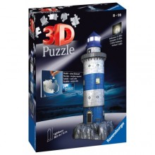 Παζλ 3D Lighthouse Night Edition 216κομ.