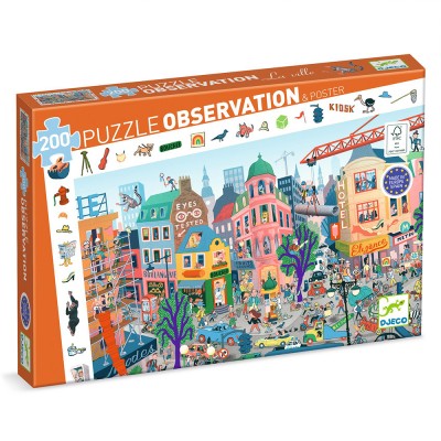 Παζλ Observation Η Πόλη 200κομ.