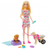 Barbie Με Κουταβάκια Με Αναπηρικό Αμαξίδιο