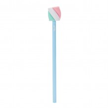 Μολύβι Με Γόμα Marshmallow Blue